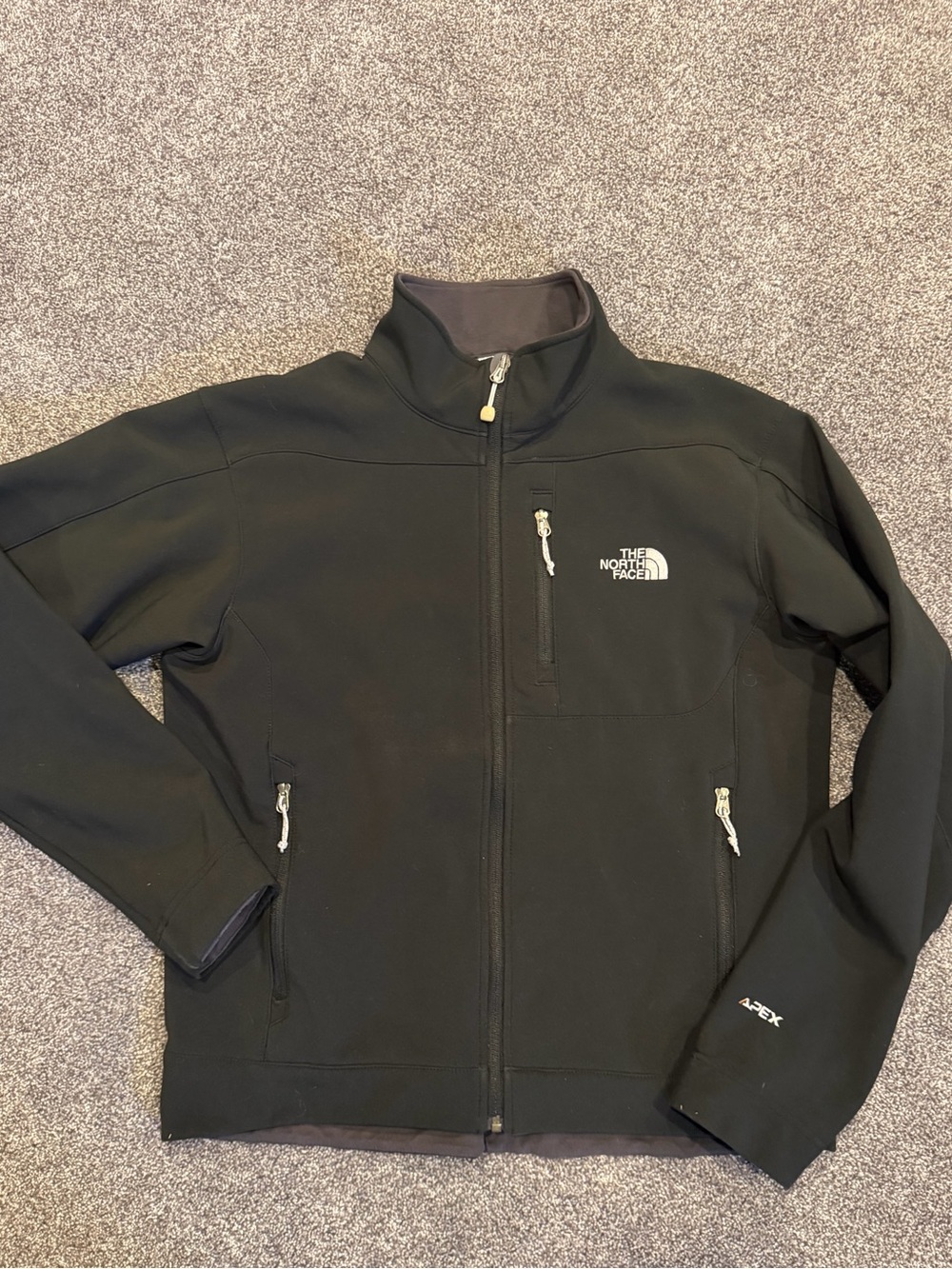 The North Face Apex Bionic Softshell Jacket Men's Medium Black